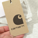 Moletom Script Half Zip Cinza Mescla