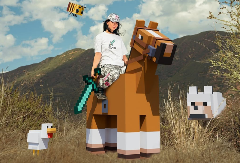 Minecraft x Anti Social Social Club: Moda em Pixels