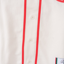 Supreme 40 Acres Twill Baseball Jersey (White)