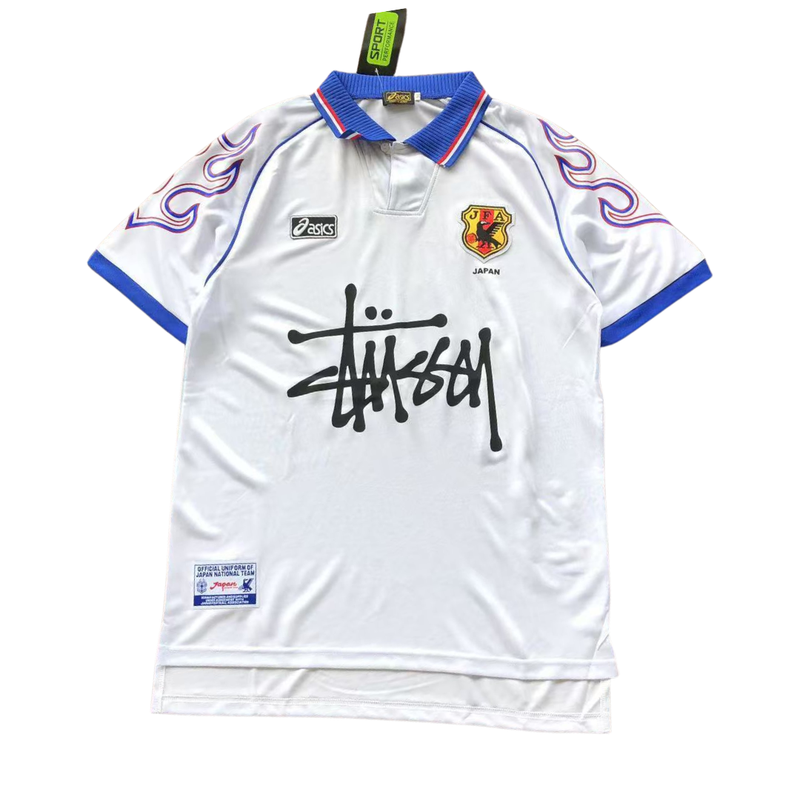 あっしー Camiseta Asics x Stussy Japan 1998 - Driped Club