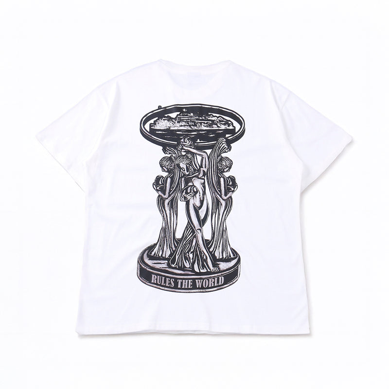 Camiseta Corteiz The World is Yours (Branca)