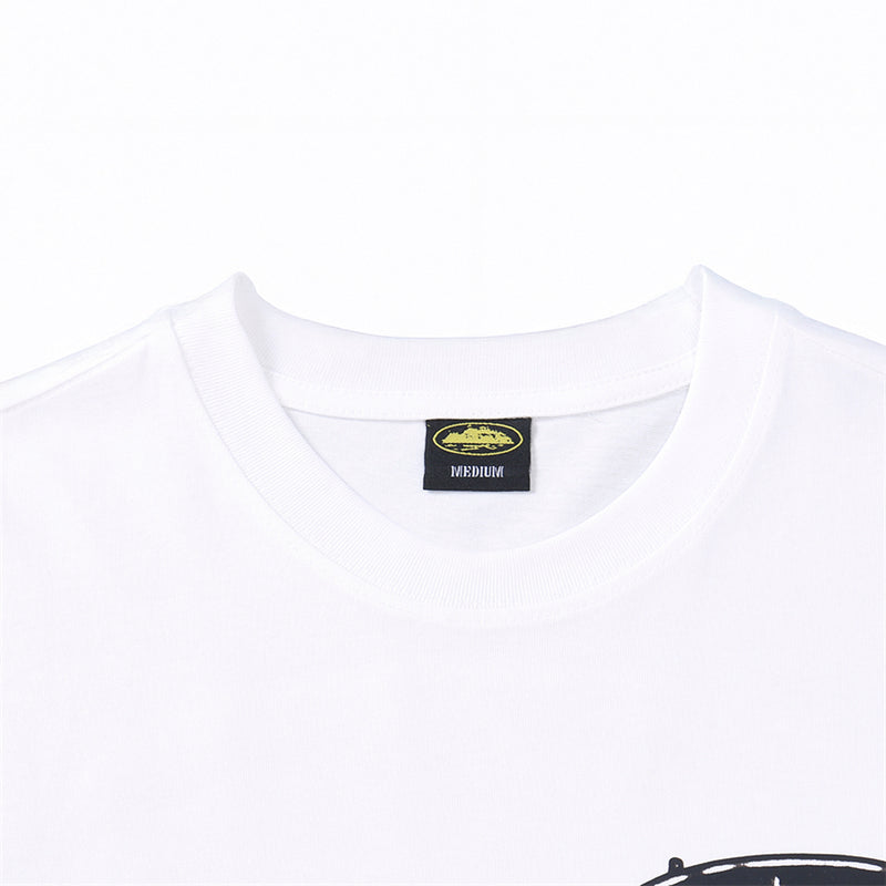 Camiseta Corteiz The World is Yours (Branca)