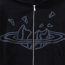 Moletom Broken Planet Zip Up Space (Preto)