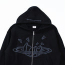 Moletom Broken Planet Zip Up Space (Preto)
