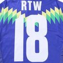 Camiseta Corteiz Club America Jersey Brasil Blue