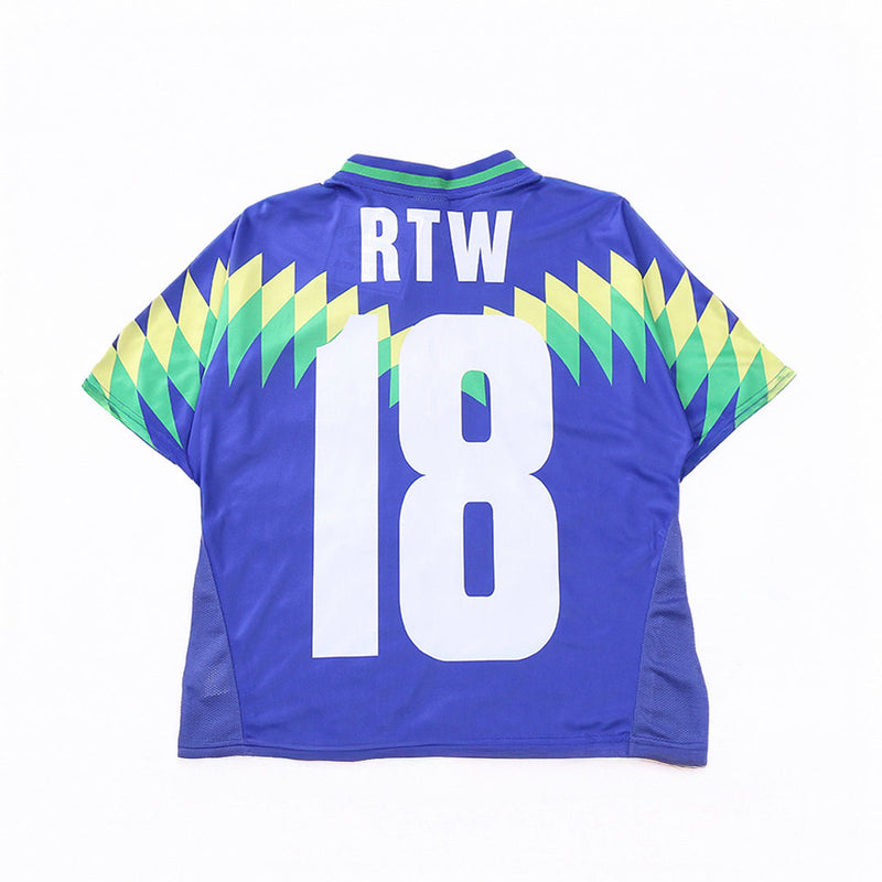 Camiseta Corteiz Jersey American Club Brazil (Azul)