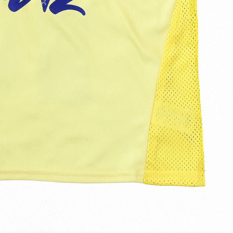 Camiseta Corteiz Jersey American Club Brazil (Amarela)