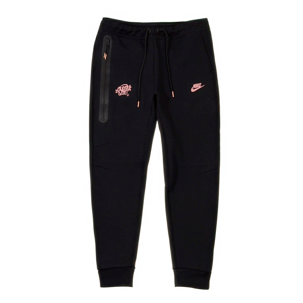 Central Cee x Nike Sportswear Set Tech Fleece Black Metallic Red