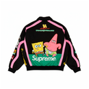 Bob Esponja Squarepants x Supreme Jaqueta Jeff Hamilton Racing Black