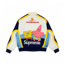 Spongebob Squarepants x Supreme Jaqueta Jeff Hamilton Racing White
