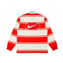 Supreme x Nike Stripe Rugby 'Red White'