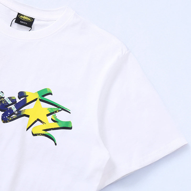Camiseta Corteiz Brazil (Branca)