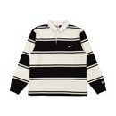 Supreme x Nike Stripe Rugby 'Black White'