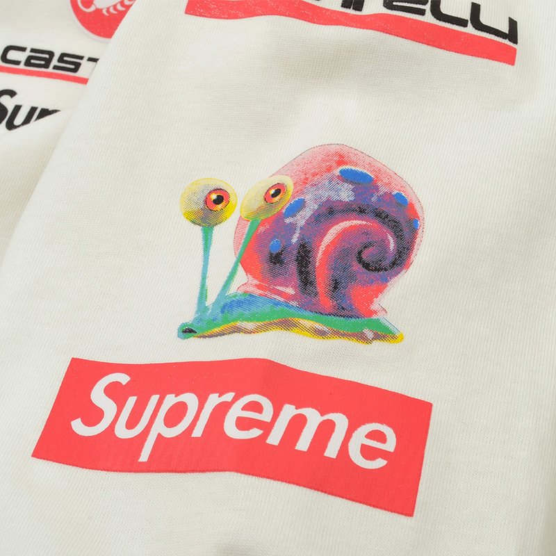 Bob Sponja x Supreme Camiseta Castelli Racing L/S