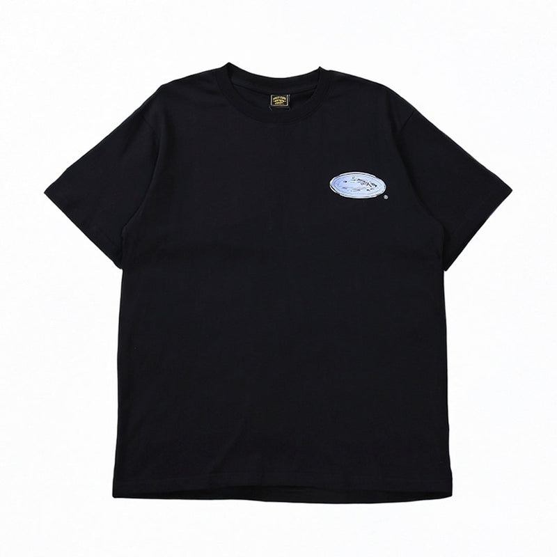 Camiseta Corteiz Logo Metallic (Preta)