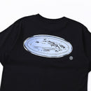 Camiseta Corteiz Logo Metallic Black