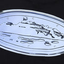 Camiseta Corteiz Logo Metallic Black