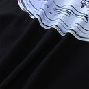 Camiseta Corteiz Logo Metallic Black