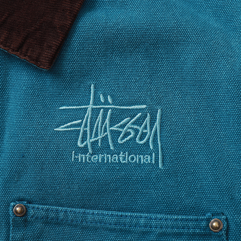 Jaqueta Carhartt x Stussy Detroit Denim