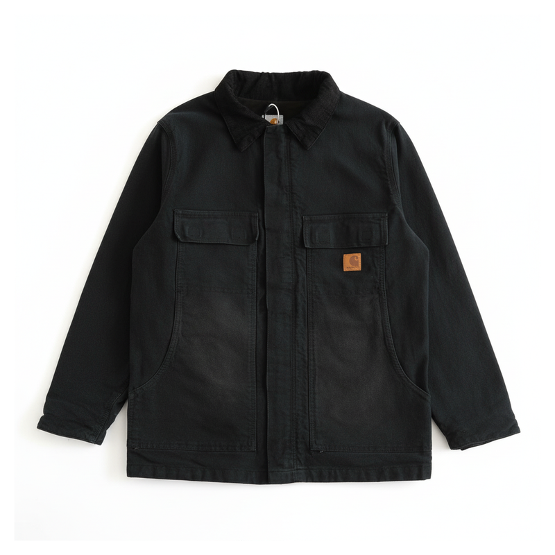 Jaqueta Vintage 90s Carhartt Chore Barn Black