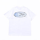 Camiseta Corteiz Logo Metallic White