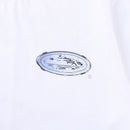 Camiseta Corteiz Logo Metallic White