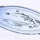 Camiseta Corteiz Logo Metallic White