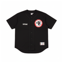 Camisa Jersey Supreme 40 Acres Twill Baseball Black