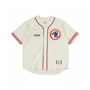 Supreme 40 Acres Twill Baseball Jersey White