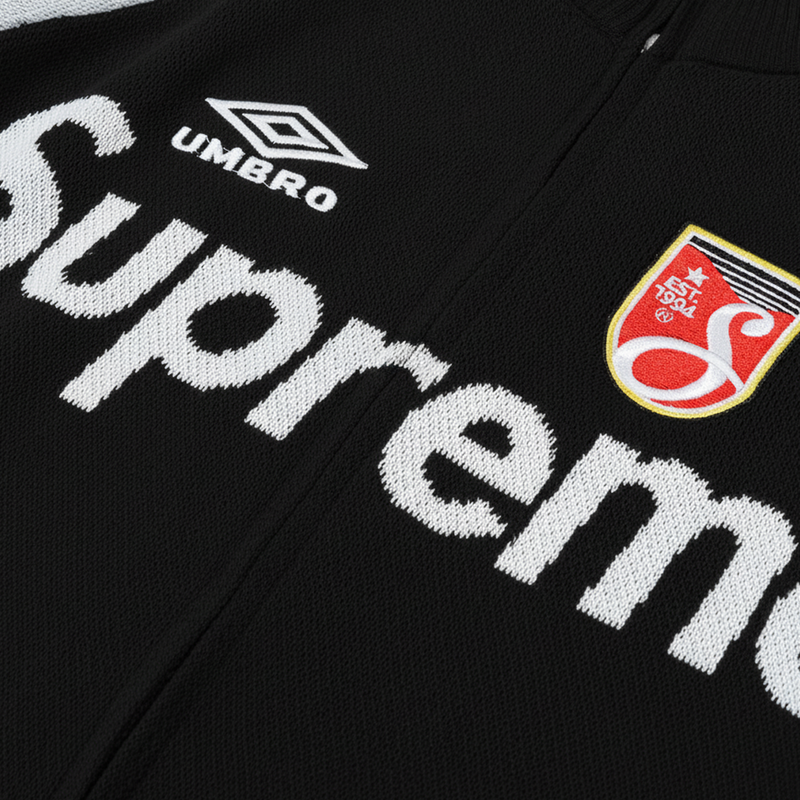 Jaqueta Umbro x Supreme Sweater Zip Up Black