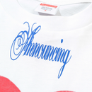 Camiseta Supreme Announcing Tee White