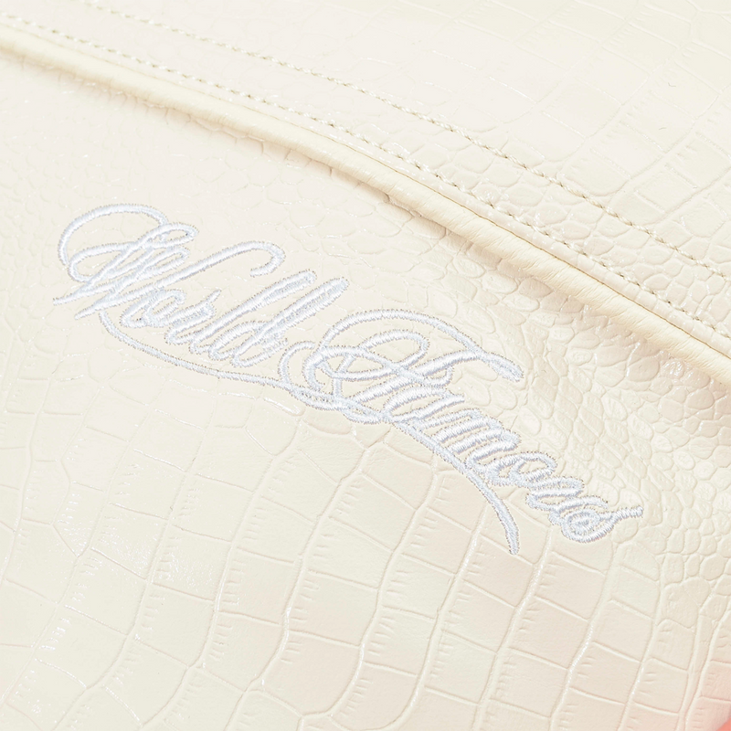 Jaqueta Nike x Supreme Varsity Leather Off White