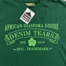 Camiseta Denim Tears ADG Navy Green