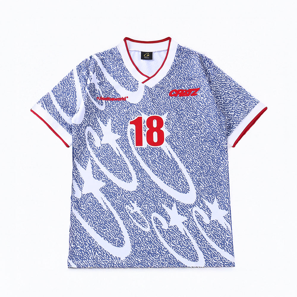 Camiseta Corteiz RTW Stellar Football Jersey
