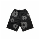 Shorts Moletom Denim Tears Black Gray