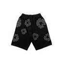 Shorts Moletom Denim Tears Black Gray