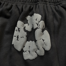 Shorts Moletom Denim Tears Black Gray