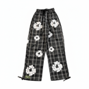 Calça Denim Tears Xadrez Kapok