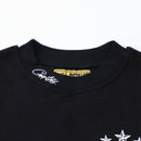 Camiseta Manga Longa Alcatraz 9 Stars Corteiz Black