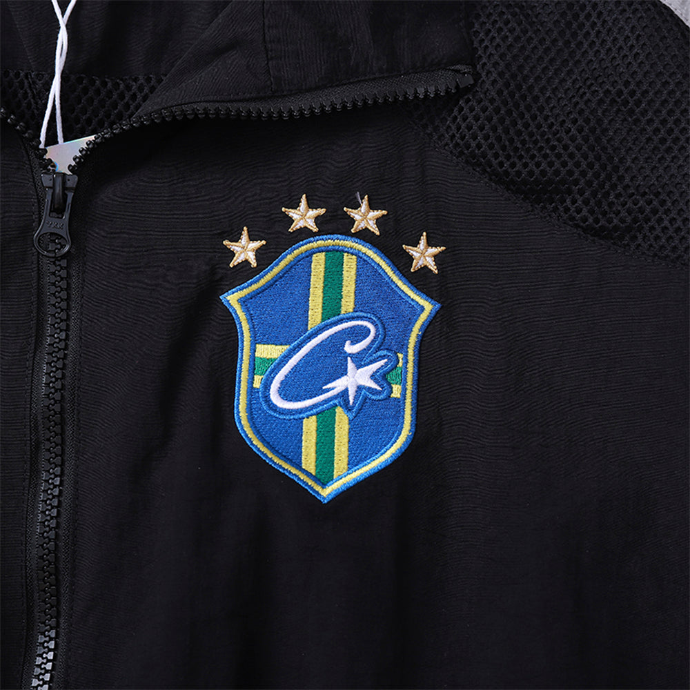 Conjunto Corteiz Olympic Shuku Brasil Black - Driped Club