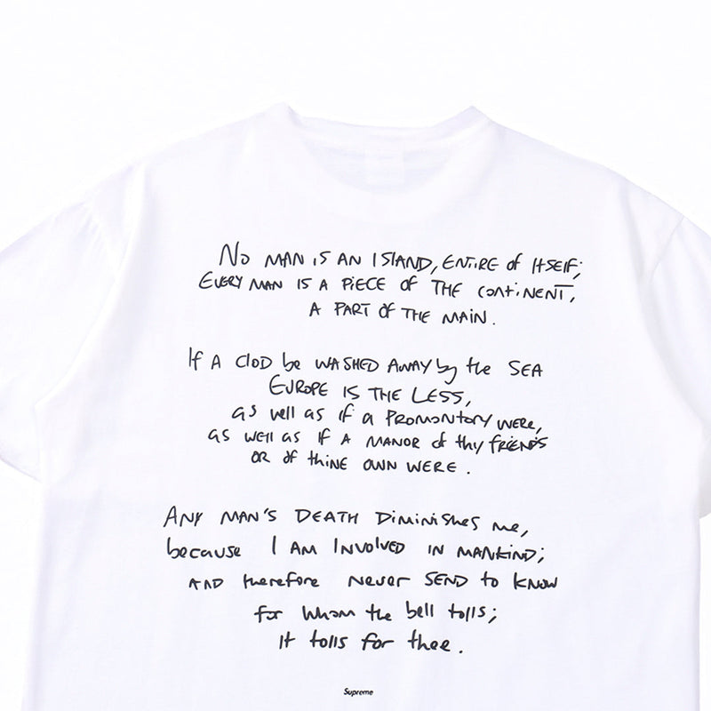 Camiseta Supreme x Corteiz RTW (Branca)