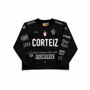Corteiz Sponsor Training Pullover Black