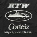 Corteiz Sponsor Training Pullover Black