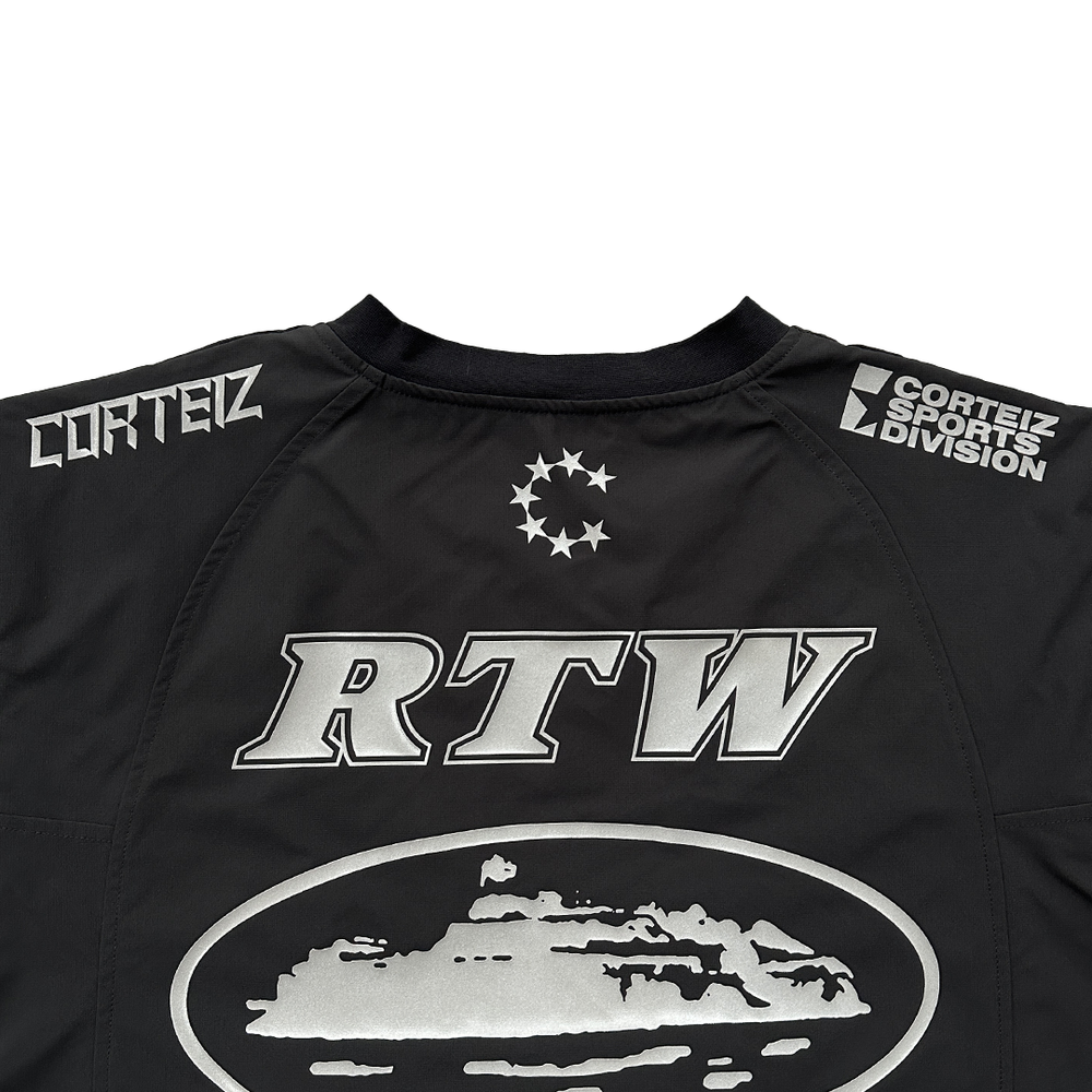 Corteiz Sponsor Training Pullover Black
