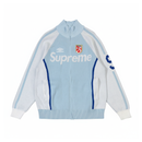 Jaqueta Umbro x Supreme Sweater Zip Up Blue Ocean