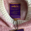 Sweater Pink Corteiz C Star Gradient Mohair Knit