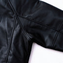 Jaqueta Corteiz Couro Logo Island