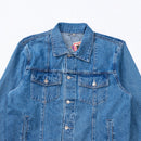 Jaqueta Blue Jeans Corteiz Logo Tee