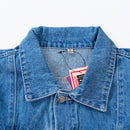 Jaqueta Blue Jeans Corteiz Logo Tee