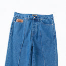 Calça Blue Jeans Corteiz Logo Tee